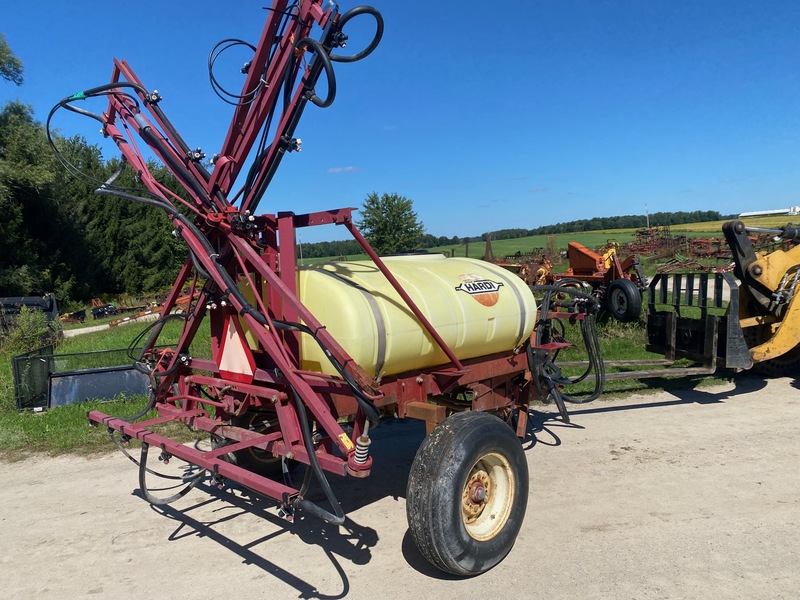 Chemical/Fertilizer Application  Hardi 300 Gallon Trail Sprayer - 34FT Booms Photo